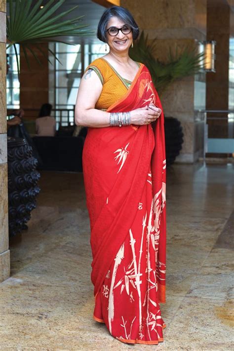 middle age aunty|Sarees for women over 40 .